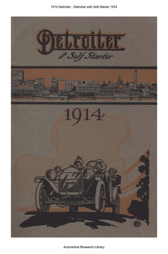 1914 Detroiter   With Self Starter (17pgs)