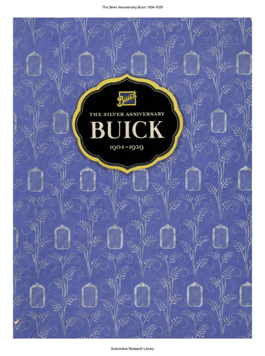 The Silver Anneversary Buick 1904 1929 (16pgs)