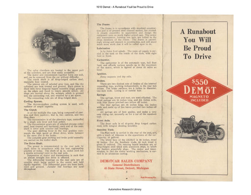 1910 Demot   A Runabout Youll be Proud to Drive (2pgs)