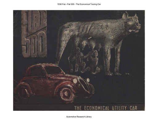 1936 Fiat 500   The Economical Touring Car (10pgs)