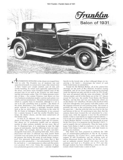 1931 Franklin   Salon (12pgs)