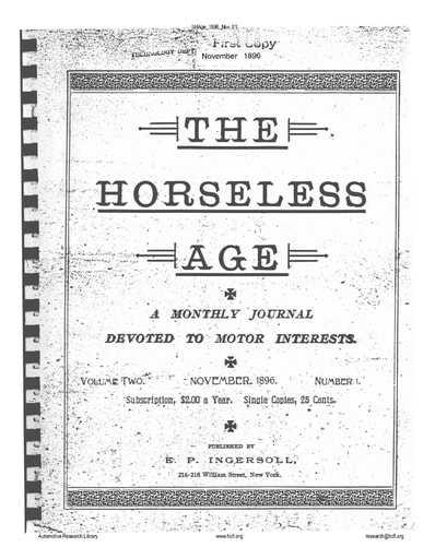 The Horseless Age - 1896 11 Nov
