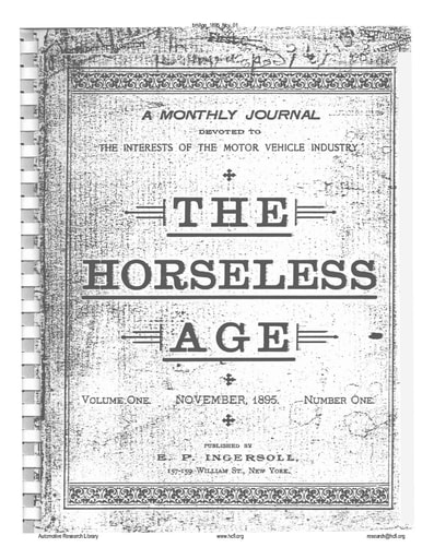 The Horseless Age - 1895 11 Nov
