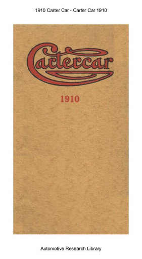 1910 Carter Car (13pgs)