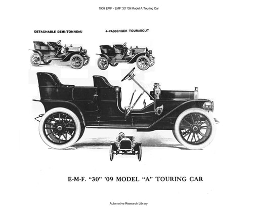 1909 EMF   '30' Model A Touring Car (4pgs)