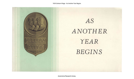 1929 Graham Paige   As Another Year Begins (9pgs)