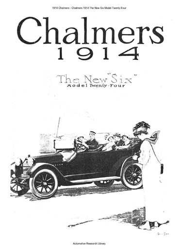 1914 Chalmers   The New Six Model Twenty Four (3pgs)
