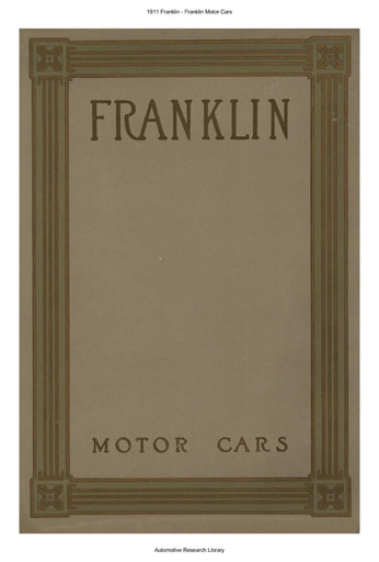1911 Franklin Motor Cars (25pgs)