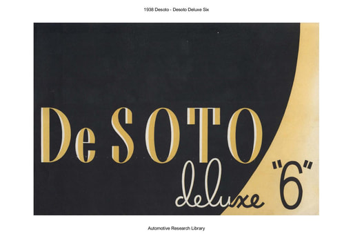 1938 Desoto   Deluxe Six (7pgs)
