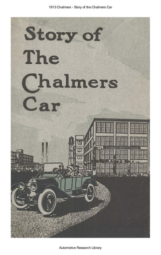 1913 Chalmers   Story of the Chalmers Car (82pgs)