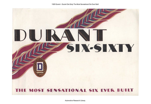 1929 Durant   Six Sixty (14pgs)