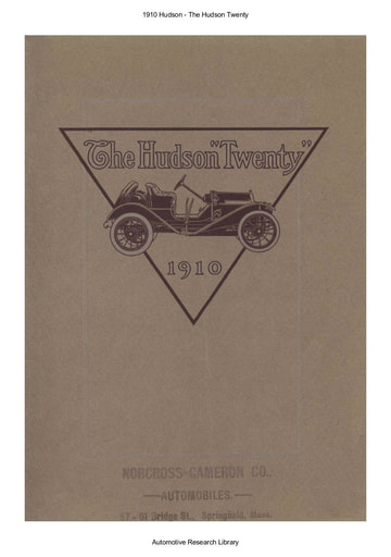 1910 Hudson   The Twenty (13pgs)