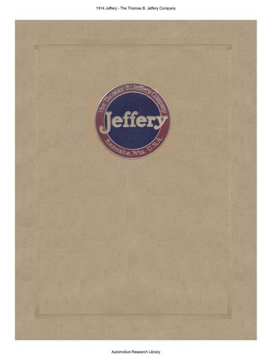 1914 Jeffery   The Thomas B  Jeffery Co (37pgs)