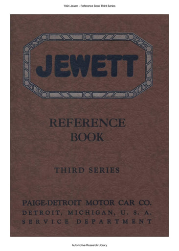 1924 Jewett   Reference Book Third Series (39pgs)