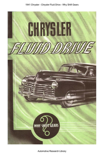 1941 Chrysler   Fluid Drive (24pgs)