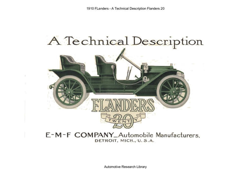 1910 FLanders 20   A Technical Description (17pgs)