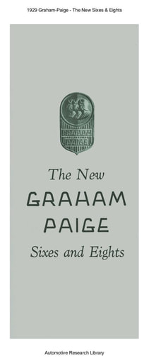 1929 Graham Paige   The New Sixes & Eights (8pgs)