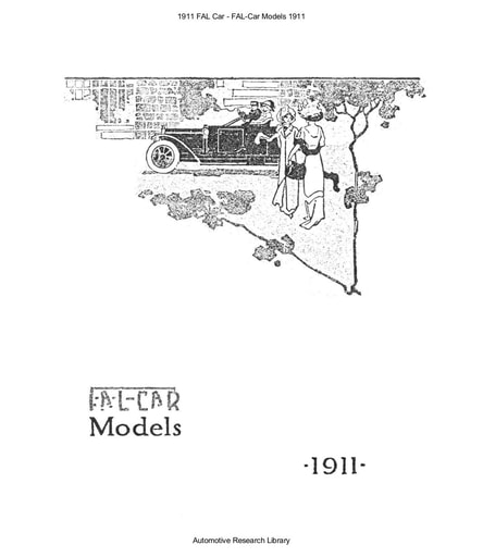 1911 FAL Car Models (22pgs)
