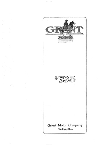 1915 Grant   Six $795 (16pgs)