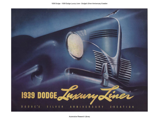 1939 Dodge   Luxury Liner Silver Anniversary Creation (28pgs)