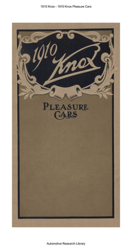 1910 Knox   Pleasure Cars (86pgs)