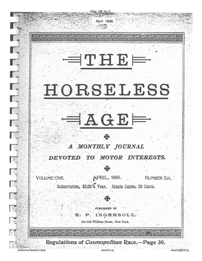 The Horseless Age - 1896 04 Apr