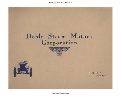 1923 Doble Steam Motors Corp (15pgs)