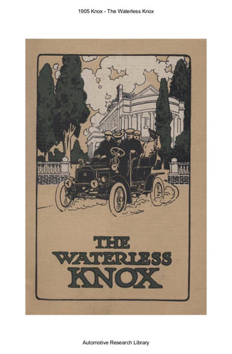 1905 Knox   The Waterless Knox (19pgs)