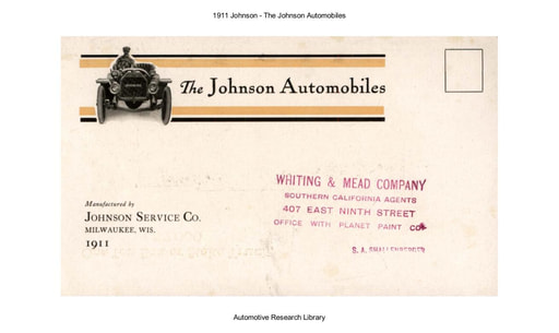 1911 Johnson Automobiles (5pgs)