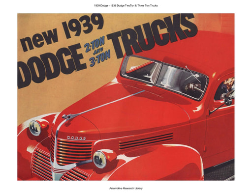 1939 Dodge   TwoTon & Three Ton Trucks (14pgs)