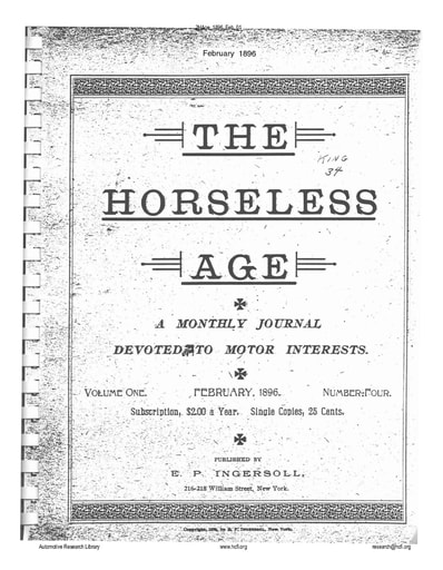 The Horseless Age - 1896 02 Feb