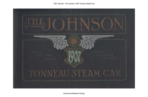 1907 Johnson   The Tonneau Steam Car (19pgs)