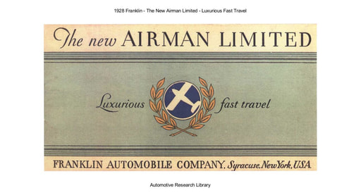 1928 Franklin   The New Airman Limited   Luxurious Fast Travel (5pgs)
