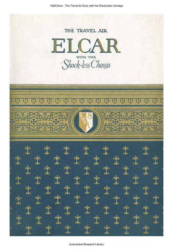 1928 Elcar   The Travel Air with the Shock less Carriage (35pgs)
